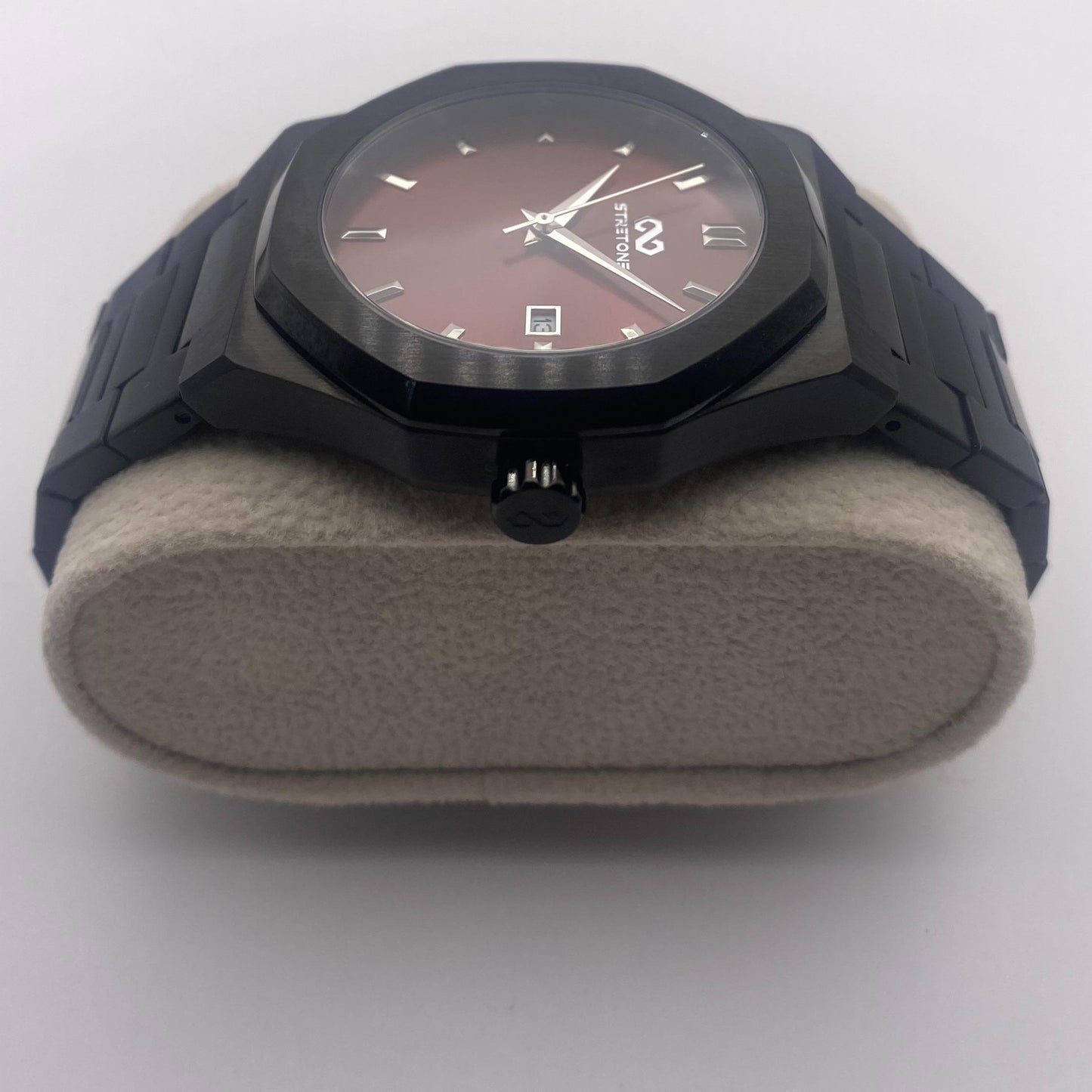 Watches Men Octagonal 5ATM Waterproof Business Casual Fashion Mens Japanese Quartz Stainless Steel Luminous Wrist Watch Gift for Men