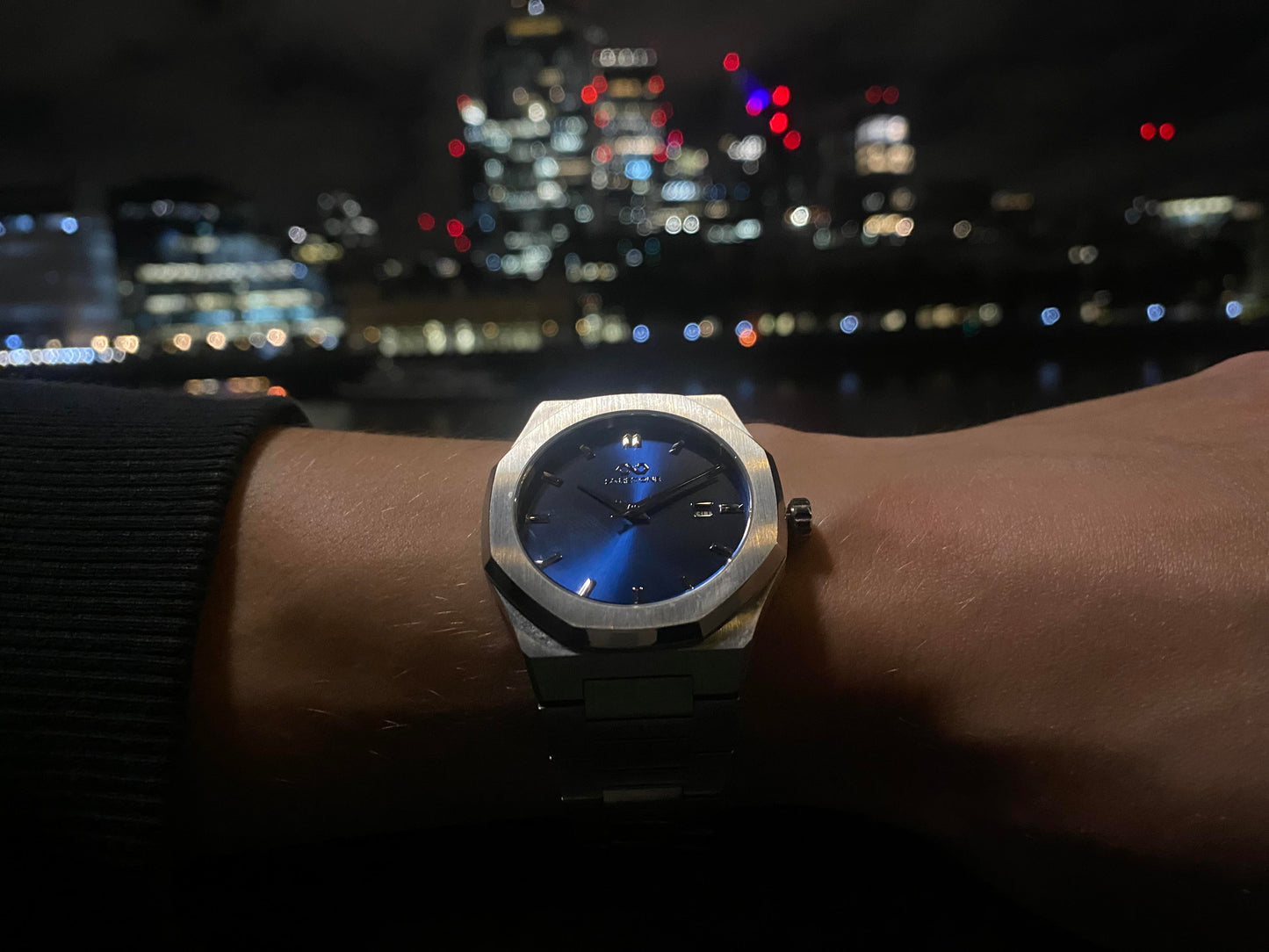 Watches Men Octagonal 5ATM Waterproof Business Casual Fashion Mens Japanese Quartz Stainless Steel Luminous Wrist Watch Gift for Men