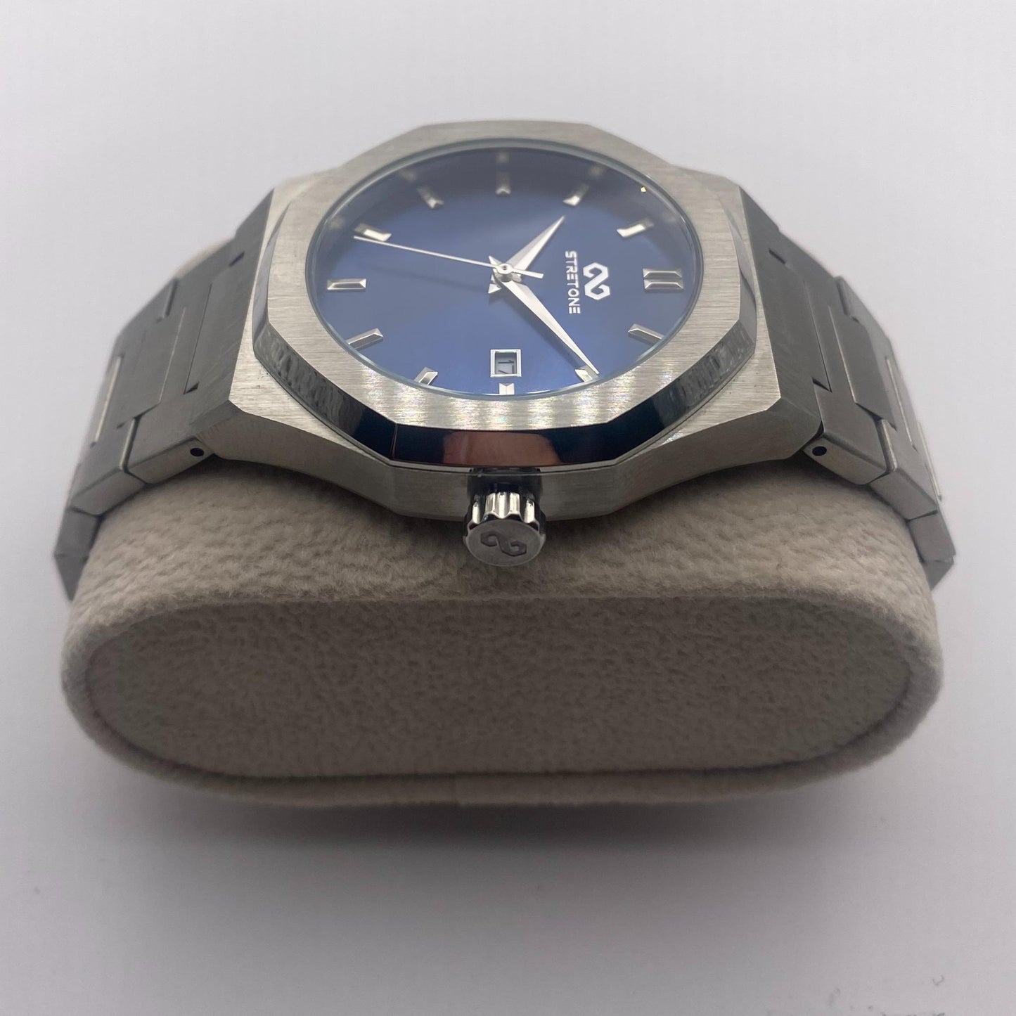 Watches Men Octagonal 5ATM Waterproof Business Casual Fashion Mens Japanese Quartz Stainless Steel Luminous Wrist Watch Gift for Men