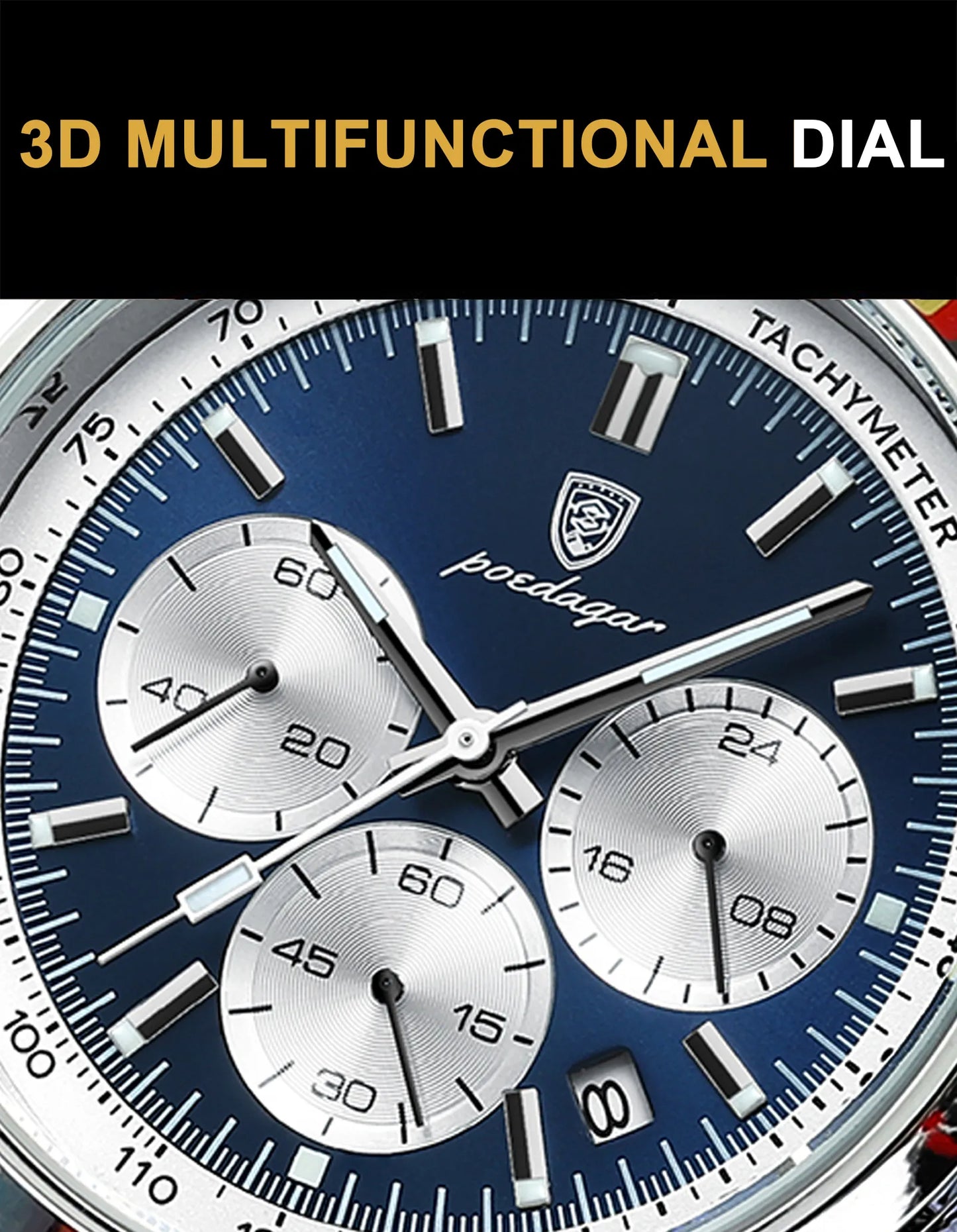 Men,s Multi Dial Fashion Watch