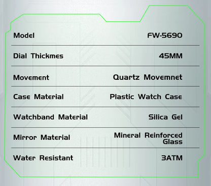 Men's Unique Watch Silicone Quartz Globe Earth Streetwear Dial Luxury Wristwatch Waterproof Watches Luminous