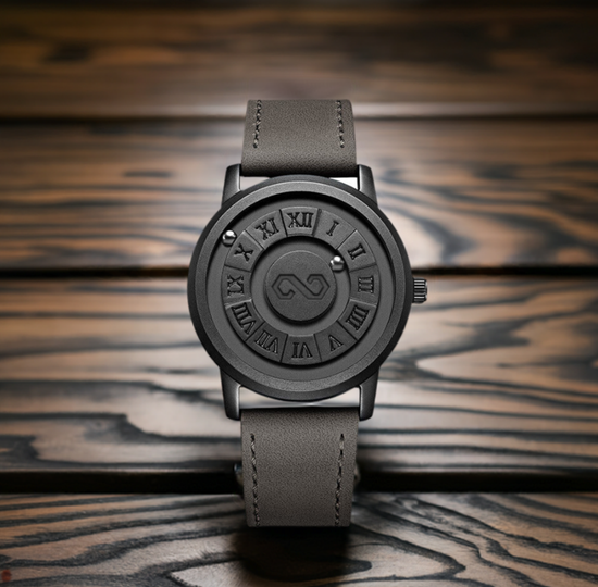 Ball Bearing Watch For Men Quartz Movement Stainless Steel