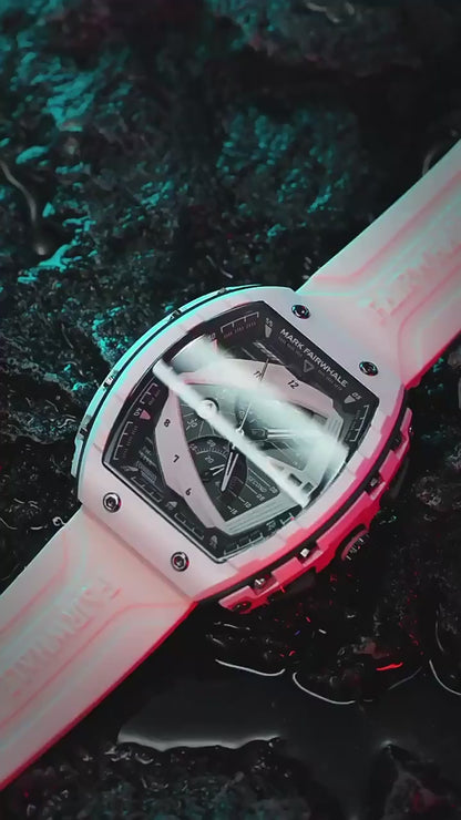 Men's Unique Watch Silicone Quartz Globe Earth Streetwear Dial Luxury Wristwatch Waterproof Watches Luminous