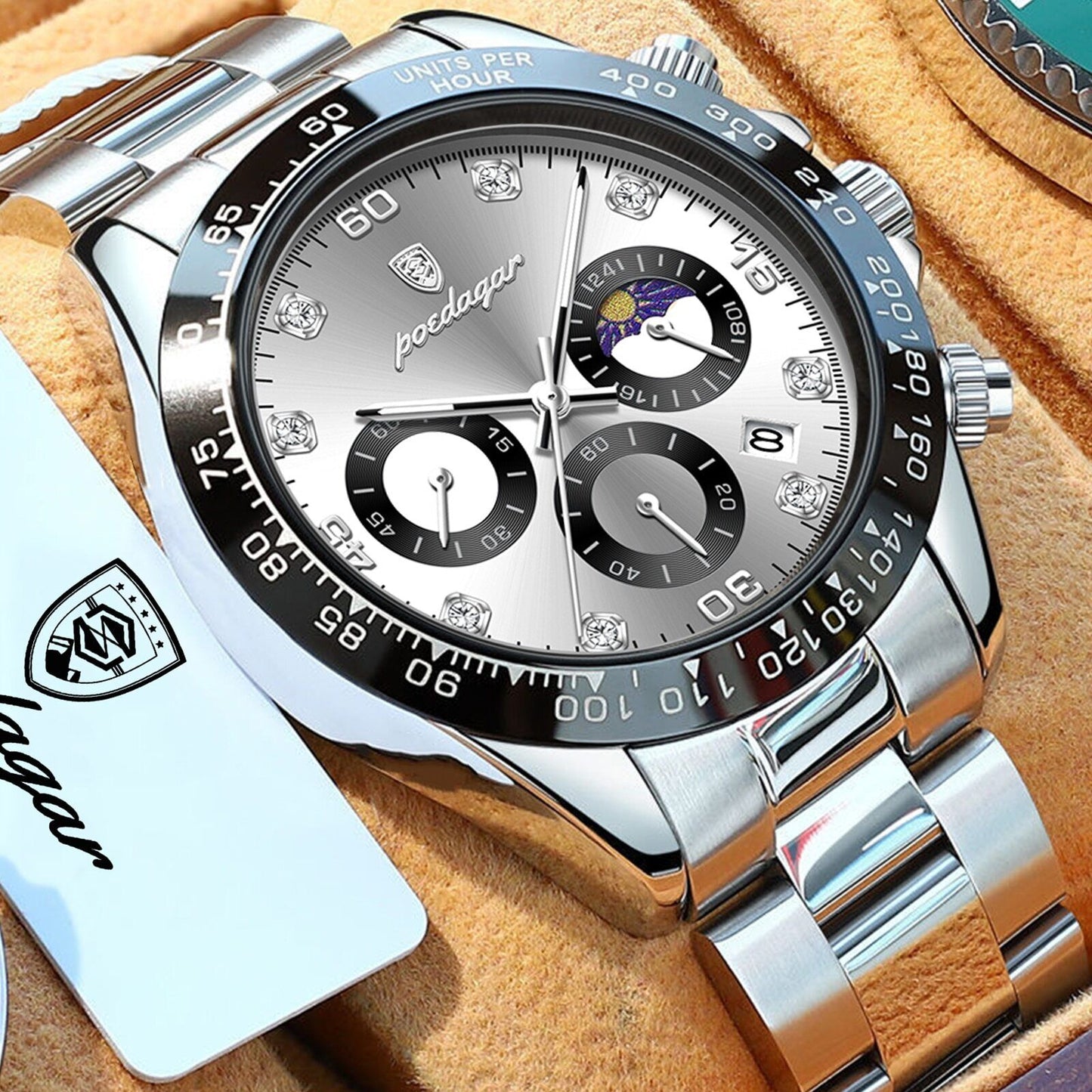 Mens Multi Dial Fashion Watch