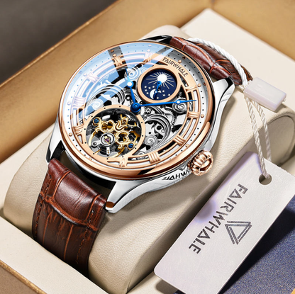 Mens Fashion Tourbillon Mechanical Watch