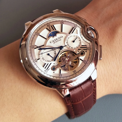 Men's Vintage Watch Tourbillon Mechanical