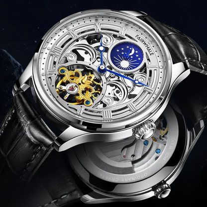 Mens Fashion Tourbillon Mechanical Watch