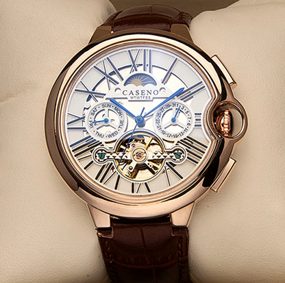 Men's Vintage Watch Tourbillon Mechanical