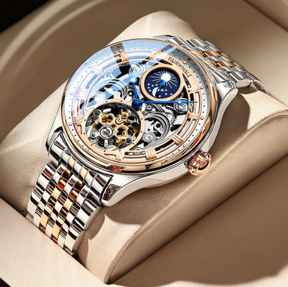 Mens Fashion Tourbillon Mechanical Watch